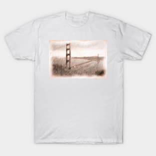 Golden Gate Bridge - Designer T42 x2 T-Shirt